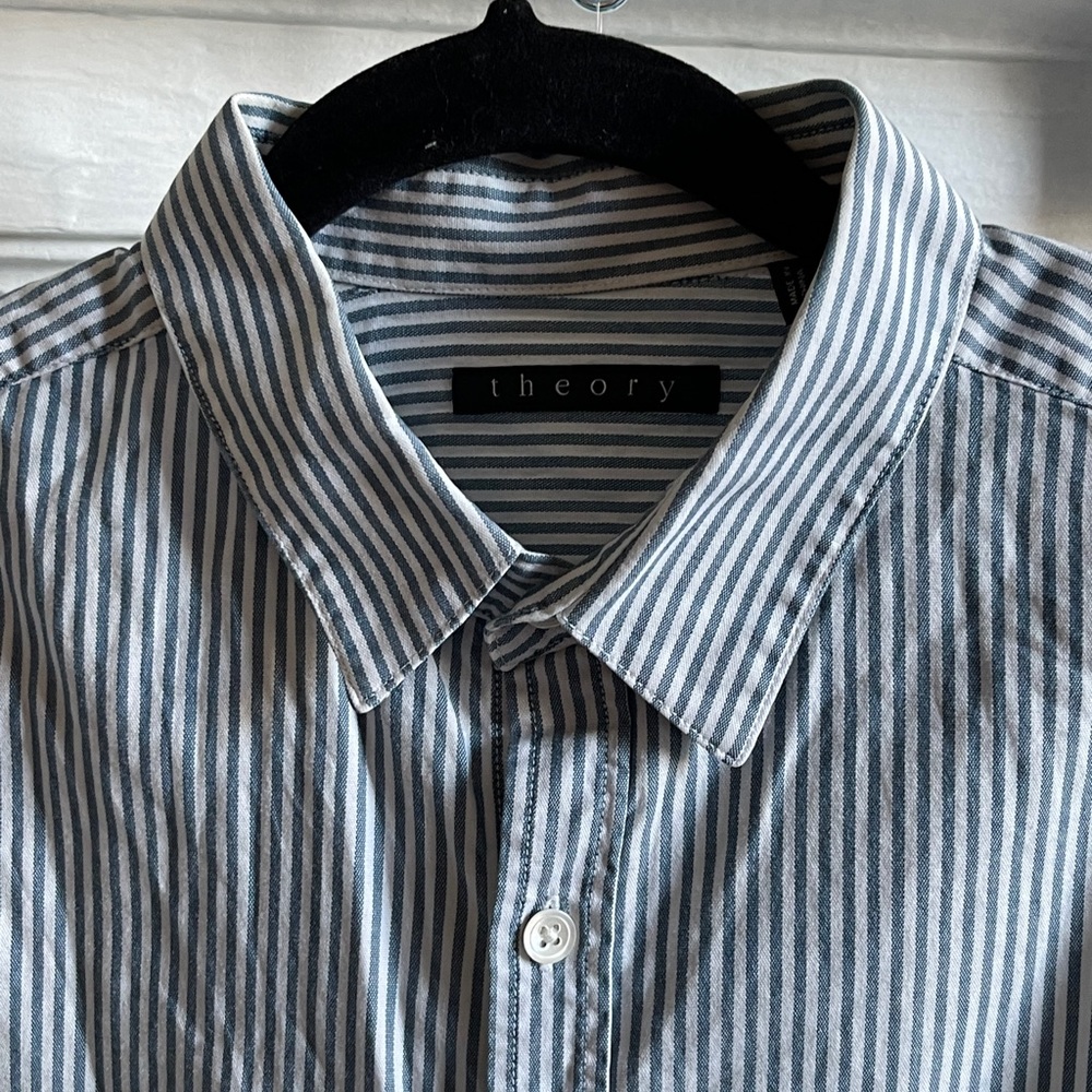 Theory Button Down - image 3